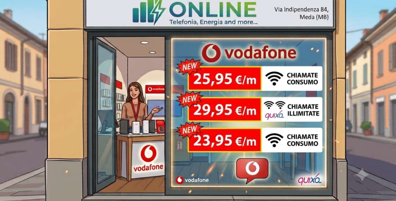 Nuove Offerte Vodafone FWA a Meda: Internet Senza Linea Fissa per la tua Casa