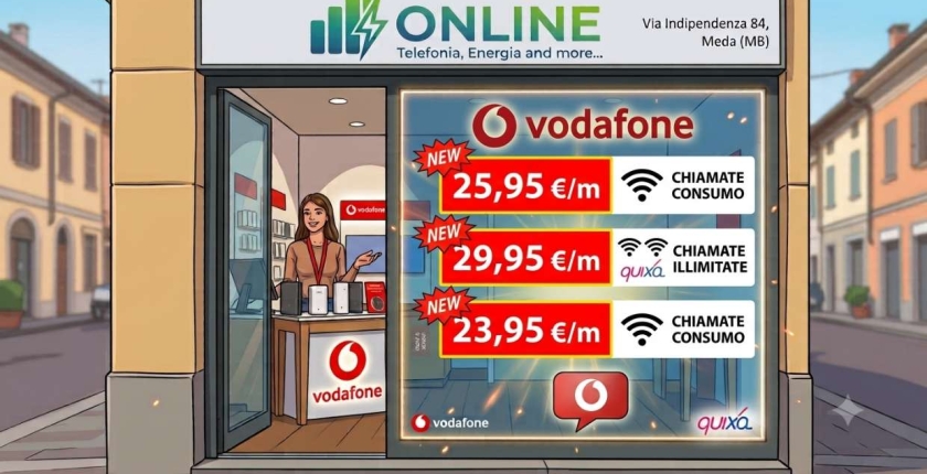 Nuove Offerte Vodafone FWA a Meda: Internet Senza Linea Fissa per la tua Casa