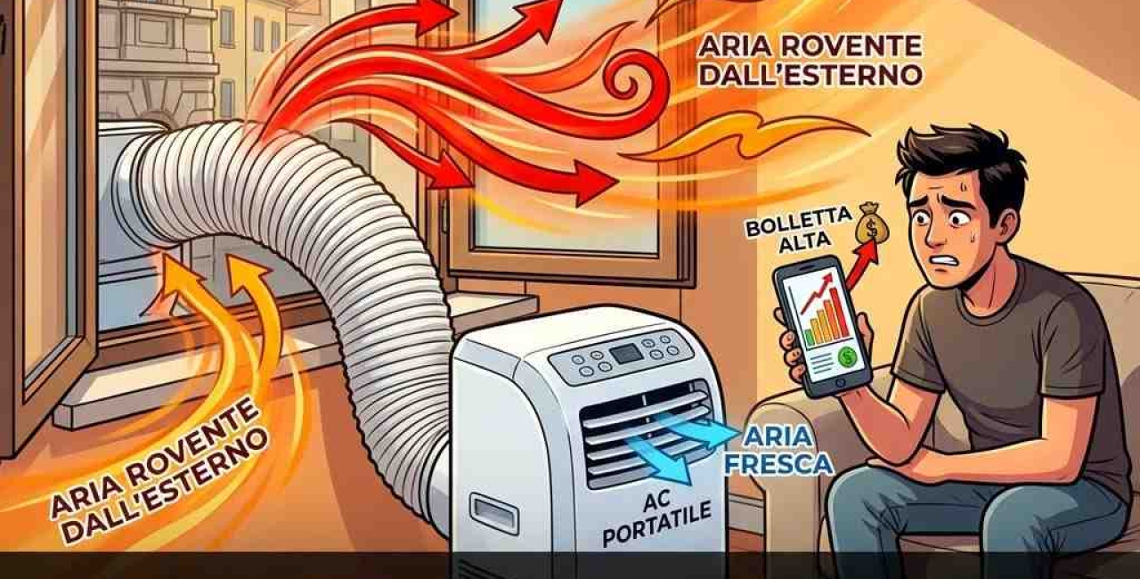 Condizionatore Portatile a Meda: Perché Consuma il Doppio?