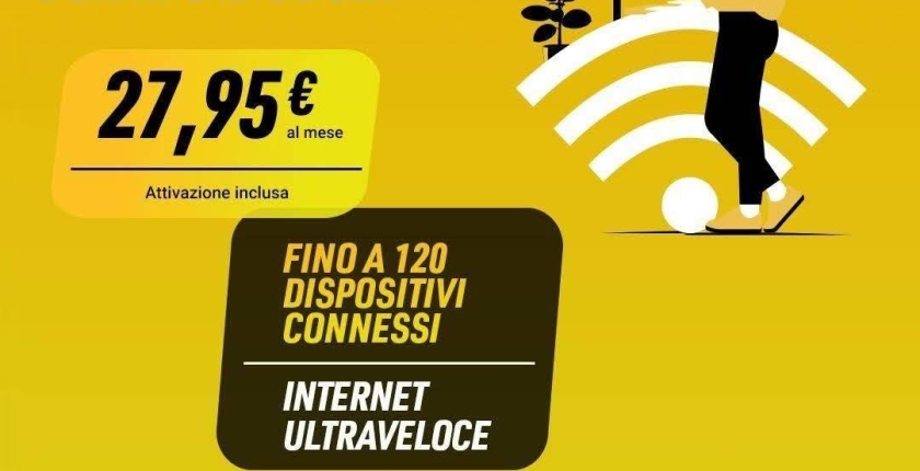 Offerta Fastweb Casa Meda: Internet Ultraveloce a 27,95€