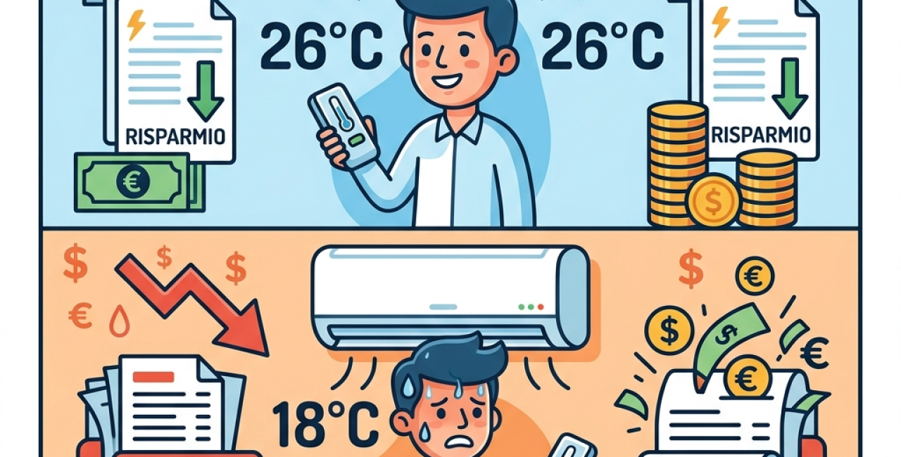 Come usare il condizionatore e risparmiare a Meda