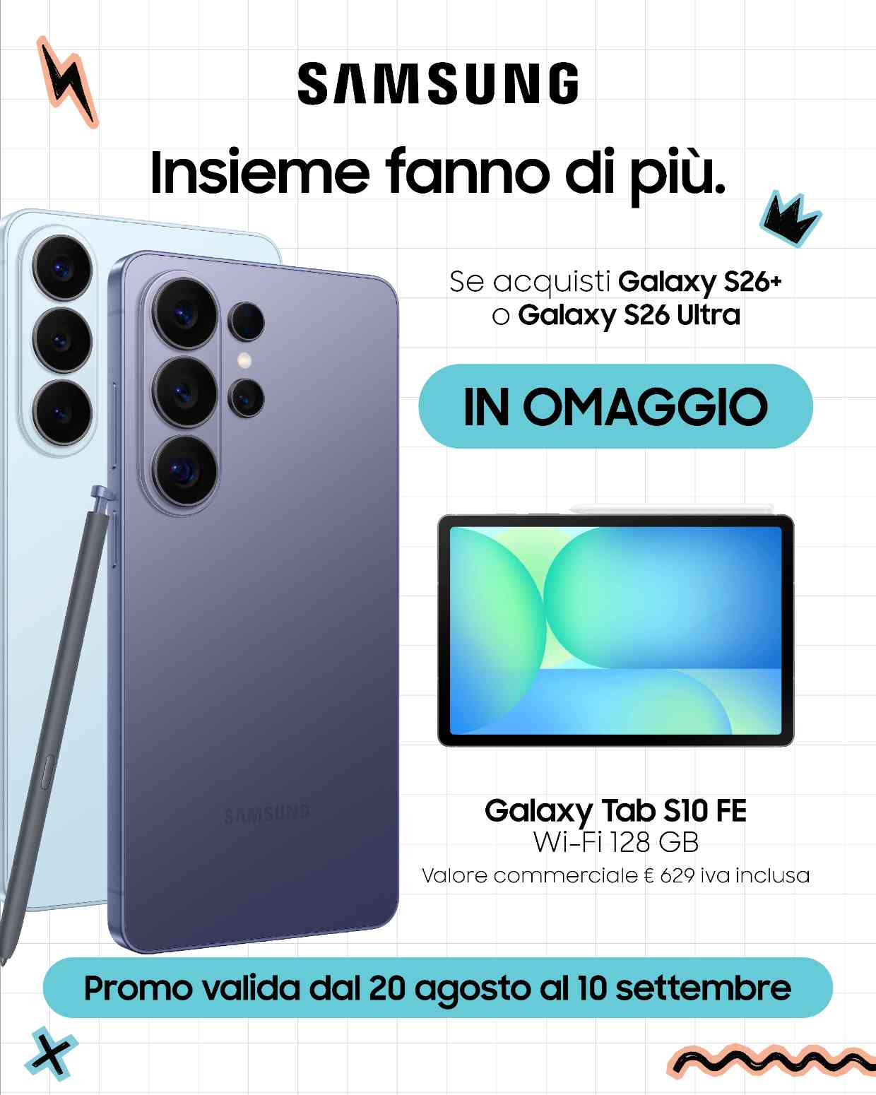 promo-samsung-meda-galaxy-s26-con-tab-s10-fe-in-omaggio1